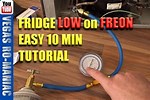 Install Freon in Refrigerator