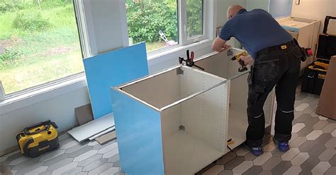 Install Ikea Kitchen Island