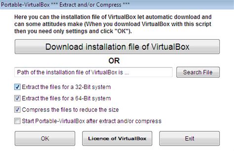 Install Portable VirtualBox