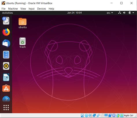 Install Ubuntu in VirtualBox