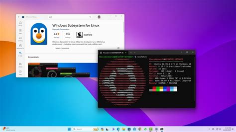 Install WSL from Microsoft Store in Windows 11