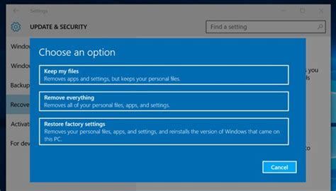 Install Windows 10 after free upgrade