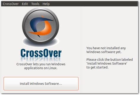 Install Windows Software Using CrossOver