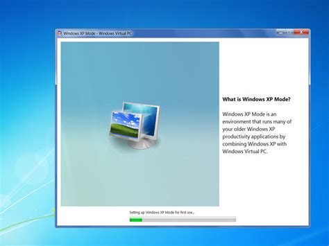 Install XP Mode on Windows 7