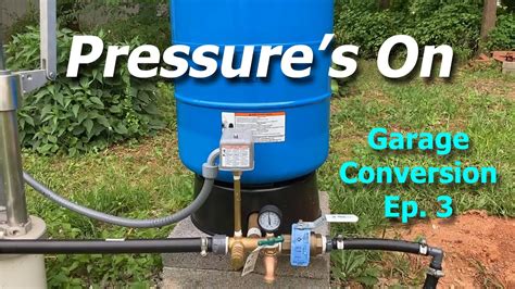 Installing a Well Pressure Tank