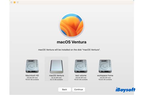 Install macOS 13.2 Ventura developer beta 1 on a Partition