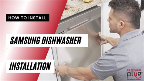Install Samsung Dishwasher