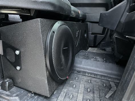 Installation Tips for Your Can Am Defender Subwoofer Box
