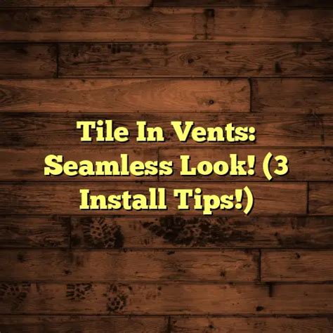 Installation Tips for a Seamless Look