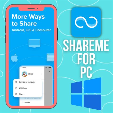 Installation of ShareMe app on PC