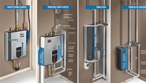 Installation of Tankless Propane Water Heater