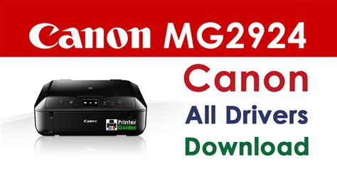 Installing the Canon PIXMA MG2924 Printer Driver Software
