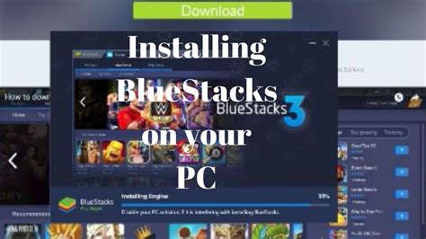 Installing BlueStacks Program