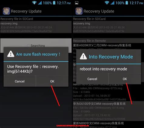 Installing Clockwork Mod Recovery