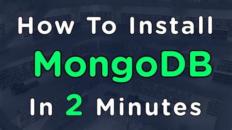 Installing MongoDB via Package Manager