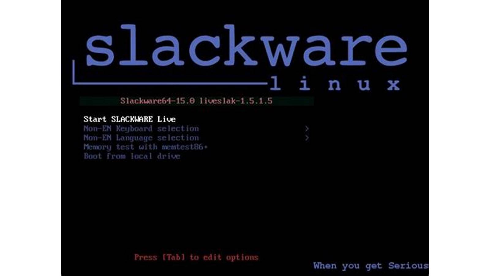 Installing Slackware on a Single System
