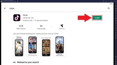 Installing Tik Tok Application on Your PC Using BlueStacks Emulator