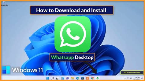 Installing WhatsApp For Windows 11