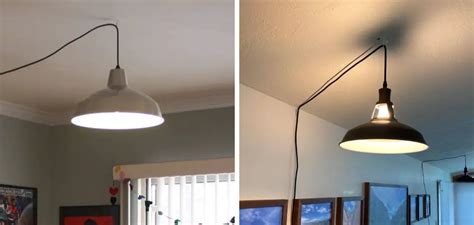 Installing a Plug-in Hanging Lamp