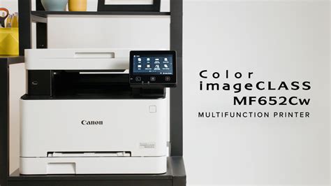 Installing and Updating Canon Color imageCLASS MF652Cw Printer Drivers
