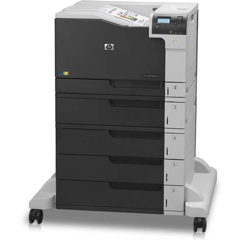 Installing and Updating the HP Color LaserJet Enterprise M750xh Printer Driver