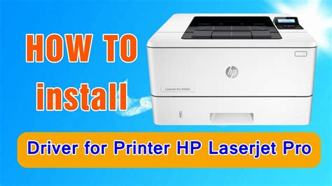 Installing and Updating the HP LaserJet M212dwe Printer Driver