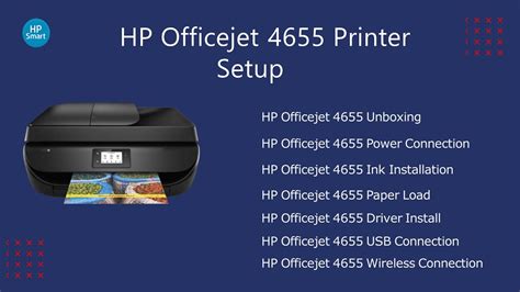 Installing and Updating the HP OfficeJet 4655 Printer Driver