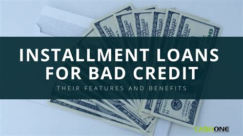 Installment Loan For People With Bad Credit