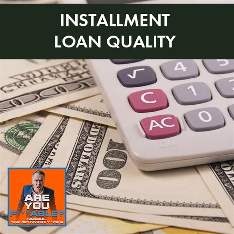 Installment Loans Good Credit