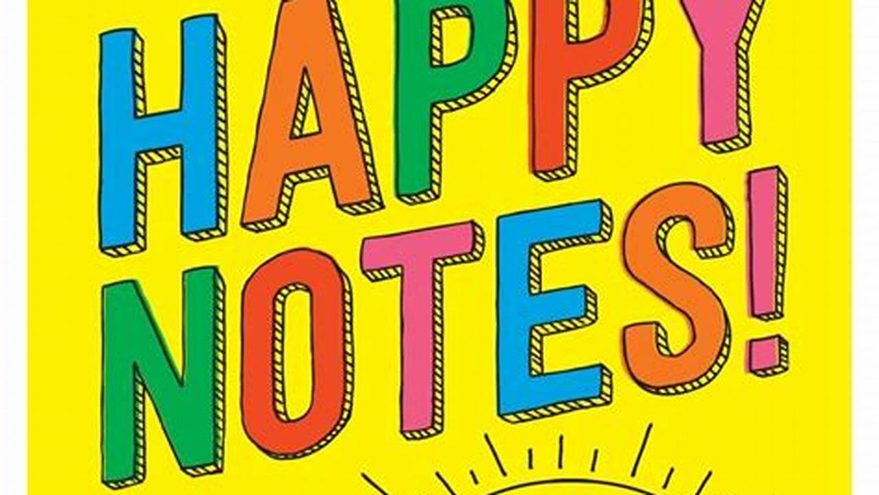 Instant Happy Notes Desk Calendar