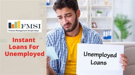 Instant Loans For Unemployed Online