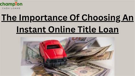 Instant Online Title Loan Ky