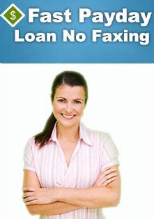 Instant Payday Loans No Faxing