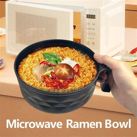 Instant Ramen in Microwave