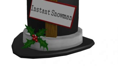 Instant Snowman - Roblox ID
