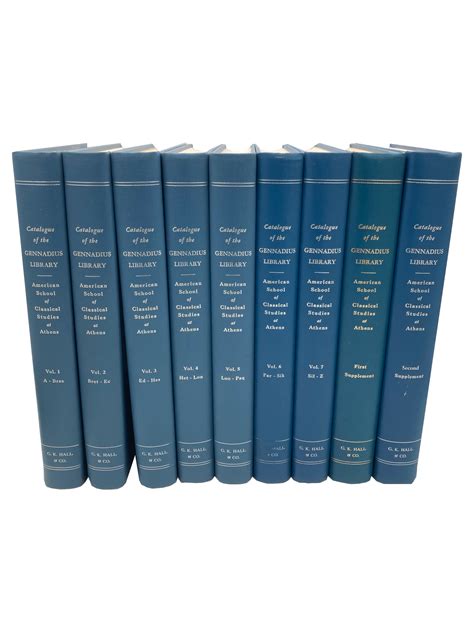 Institute Of Classical Studies Library Catalogue