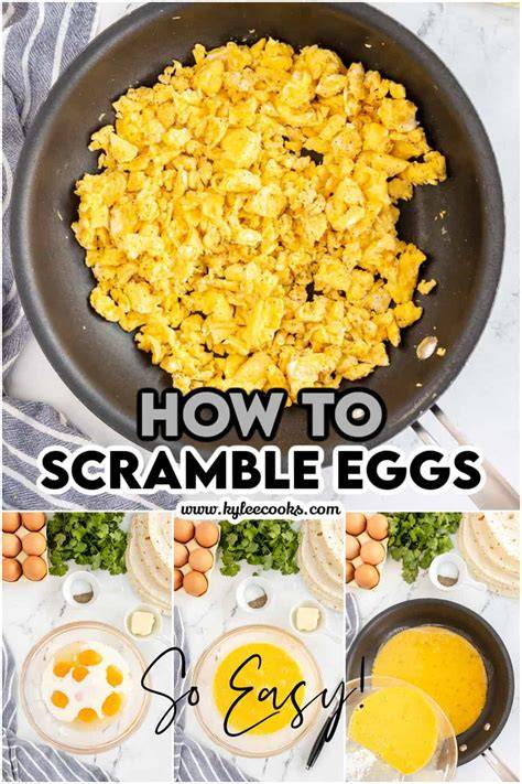 Instructions Scramble the Eggs