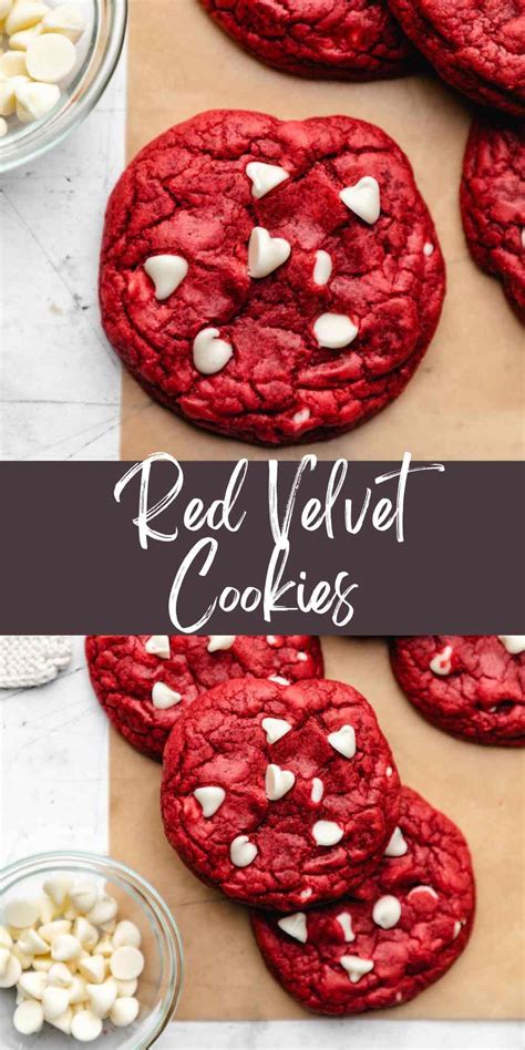 Instructions for Making Red Velvet Cookies
