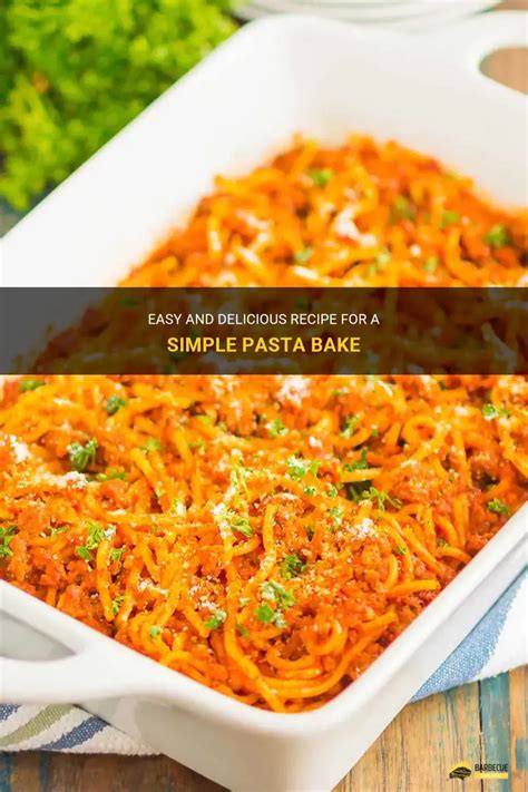Instructions for Simple Pasta Bake