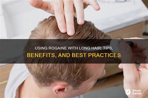 Instructions for Using Rogaine