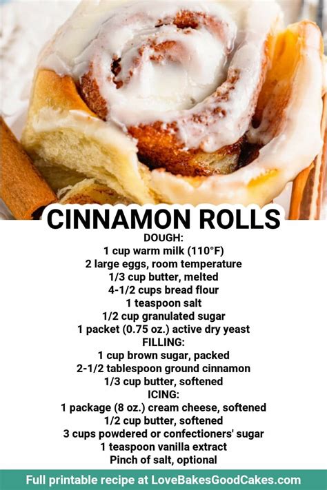 Instructions for the Perfect Cinnamon Roll