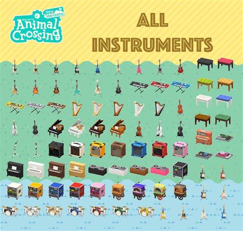 Instruments Animal Crossing: New Horizons