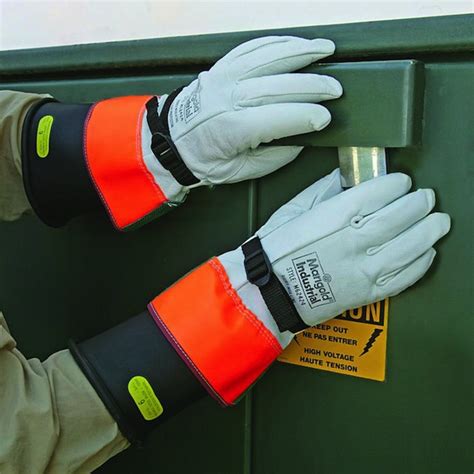 Insulated Gloves and Sleeves for Electrical Room Safety