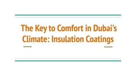 Insulation and Climate Control: Comfort is Key
