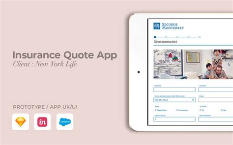 Insurance Quote App Inspiration