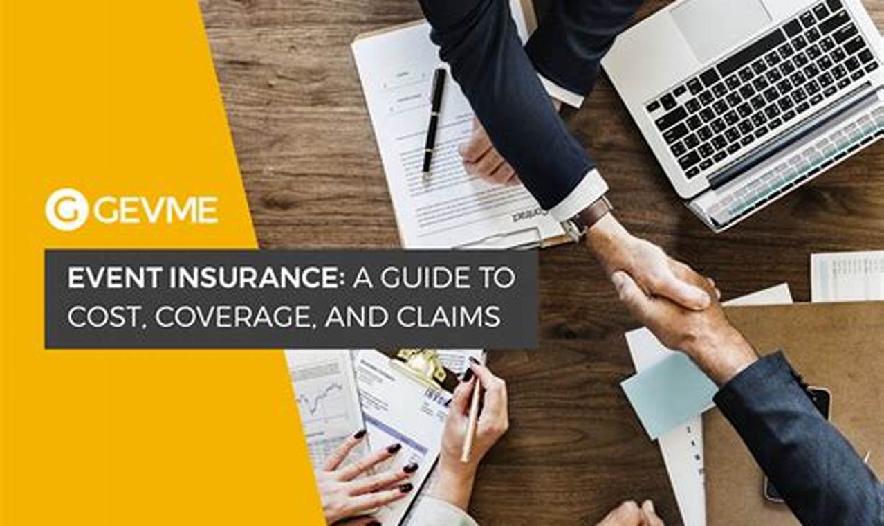 Insurance coverage for event planners