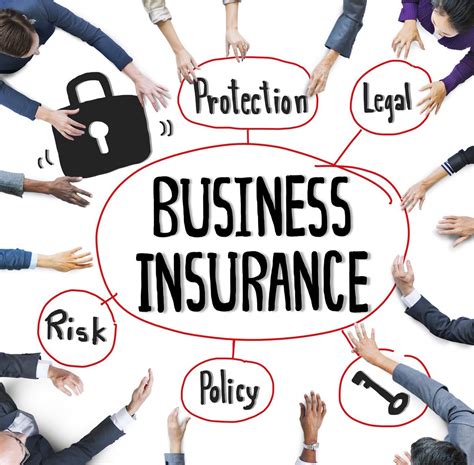 Types of Small Business Insurance Stock Illustration Illustration of