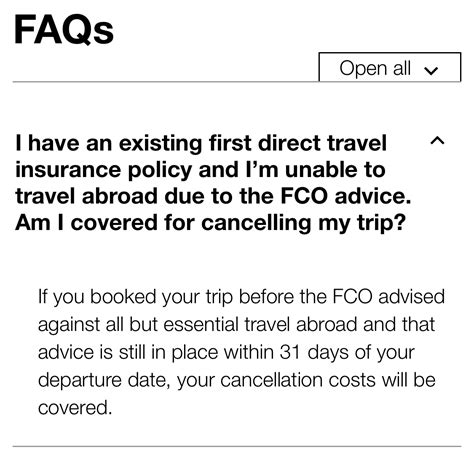 Insurance Cover Against Fco Advice