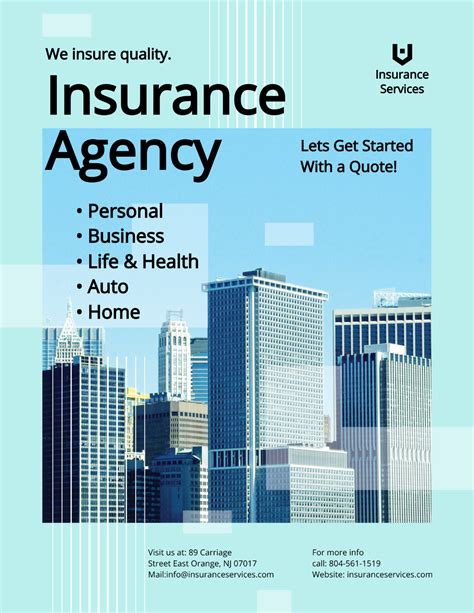 Insurance Flyers Template Free