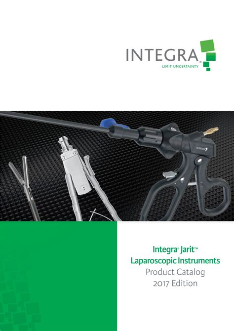 Integra Jarit Instrument Catalog